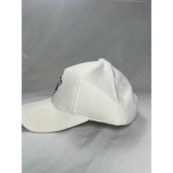 1999 World Series Logo Athletic Snapback Hat | White MLB Baseball Cap | - Picture 3 of 5